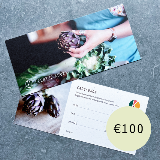 Cadeaubon €100