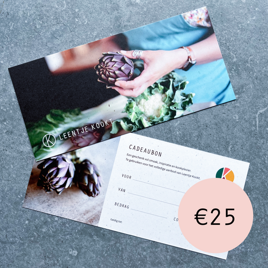 Cadeaubon €25