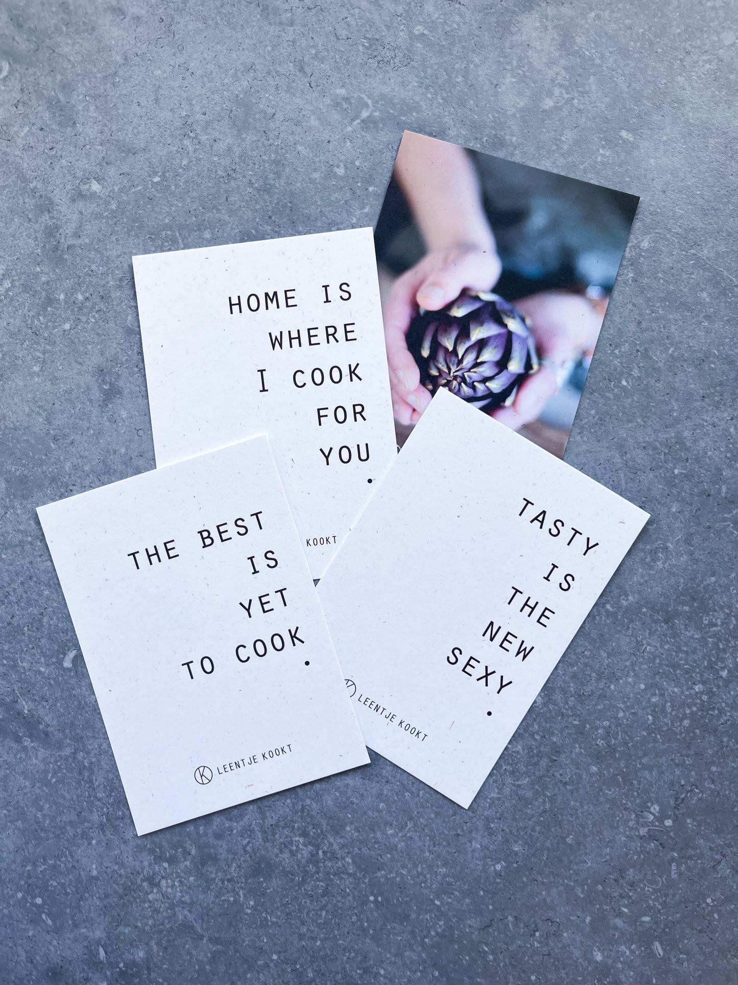 Kaartjes (setje van 4)